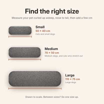 Olvena Ember Bed: Self-Warming Pet Bed for Dogs & Cats